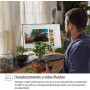 HP 524sa- Monitor de 23.8" FHD con Altavoces Integrados (1920x1080, IPS, 100 Hz, 5ms, 99% sRGB, 300 Nits, contraste 1500:1)