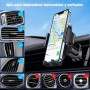 Miracase Soporte Móvil Coche Universal del Aire Ventilación, Compatible con 16 Pro MAX 15 14 13 Plus Mini, Galaxy y Más