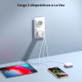 2 Pack Cargador USB C 30W 3-Puertos Enchufe Cargador USBC Tipo c Carga Rapida Carregador Multiple Rapido for iPhone 16 15 14 13
