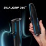 WAHL Self Clip 360 Kit cortapelos - cortapelos automático, sin cable, negro, 10 peines, carga USB, batería de larga duración,