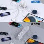 Cargador USB, Carga USBA de 4 Puertos con Cargador-rápido Smart QC 3.0 de 33W, Carga de Varios Puertos USB-Adaptador Compatible
