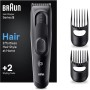 Braun Serie 5 Maquina Cortar Pelo, Máquina de afeitar, Cortadora de Pelo, Cortapelos Para Hombres Con 9 Ajustes De Longitud,