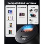 INIU Cargador Coche Carga Rápida 60W Accesorios Coche Interior para iPhone 16 15 Pro MAX Samsung S25 Xiaomi, Cargador Mechero