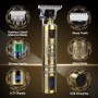 Maquina de Cortar Pelo Hombre, Maquina de Afeitar Hombre con LED, Cortapelos Recortar Barba Sin Cable, Maquinilla Cortar Pelo