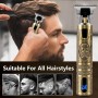 Maquina de Cortar Pelo Hombre, Maquina de Afeitar Hombre con LED, Cortapelos Recortar Barba Sin Cable, Maquinilla Cortar Pelo