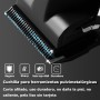 KEMEI 2296 Cortapelos profesionales para hombres, kit de corte de pelo inalámbrico con cable, recortadora de pelo y barba,