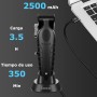 KEMEI 2296 Cortapelos profesionales para hombres, kit de corte de pelo inalámbrico con cable, recortadora de pelo y barba,