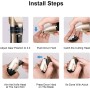 GHONLZIN Cortador de Pelo hombre Professional Cortapelos y Barberos Kit de Corte de Pelo Recargable sin Cable Clippers para