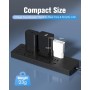 Cargador USB de 5W 5V/1A 2 Puertos USB C + USB A Adaptador de Enchufe para iPhone, Lector de Libros Electrónicos, Xperia, MP3,