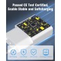 Cargador USB de 5W 5V/1A 2 Puertos USB C + USB A Adaptador de Enchufe para iPhone, Lector de Libros Electrónicos, Xperia, MP3,