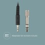 Panasonic RP-HT090E-H Auriculares con Cable Largo, Ligeros y Ajuste Cómodo, con Sistema XBS y Control de Volumen en el Cable,