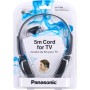 Panasonic RP-HT090E-H Auriculares con Cable Largo, Ligeros y Ajuste Cómodo, con Sistema XBS y Control de Volumen en el Cable,
