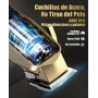 Maquina de cortar pelo hombre, cortapelos hombre con pantalla LED recortador de barba eléctrico sin cable IPX7 resistente al
