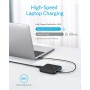 Anker PowerPort Atom III Slim - Cargador de Pared Doble USB-C (65 W máx), 4 Puertos PIQ 3.0 y GAN para portátiles USB C, iPad