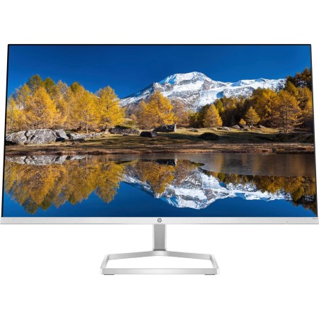 HP M27fq - Monitor de 27" QHD (2560 x 1440, 16:9,75 Hz, 5 ms, VGA, 2 HDMI, Displayport), Plateado