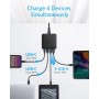 Anker PowerPort Atom III Slim - Cargador de Pared Doble USB-C (65 W máx), 4 Puertos PIQ 3.0 y GAN para portátiles USB C, iPad