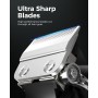 GLAKER Maquina de Cortar Pelo Hombre, Maquina de Afeitar Hombre Cortapelos Hombre Profesional Inalámbrico Cortadora de Pelo y 11