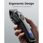 GLAKER Maquina de Cortar Pelo Hombre, Maquina de Afeitar Hombre Cortapelos Hombre Profesional Inalámbrico Cortadora de Pelo y 11