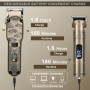 Hatteker Cortapelos Hombre Maquinilla de Cortar Pelo Recortadora de Barba Afeitadora Electrica Maquina de Afeitar Impermeable