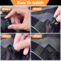 Kit de grapas y remaches para coche. Incluye 6 tipos de grapas para puertas y clips de plástico universales para parachoques.