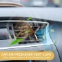 URAQT Aromaterapia para Coche Pilotos, Difusor Jacó, Aroma Clips Car Perfume, Ambientador de Ventilación con 2 Clips,