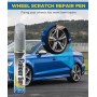Flaconi Repara Arañazos Coche,Pintura Llantas Coche,Quita Arañazos Coche,Lápiz Reparador Arañazos Coche,Reparador Arañazos