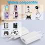 2 Pack Universal Cargador USB de Pared 5V 1A, Cargador de alimentación Compatible con i Phone XS MAX XR X 8 7 6 6S 5S Plus SE 14