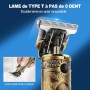 YiLFo Maquina Cortar Pelo, Maquina de Afeitar Hombre, Cortapelos Hombre Profesional, Afeitadora Cortadora Eléctrica con LED,