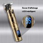 YiLFo Maquina Cortar Pelo, Maquina de Afeitar Hombre, Cortapelos Hombre Profesional, Afeitadora Cortadora Eléctrica con LED,