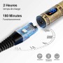 YiLFo Maquina Cortar Pelo, Maquina de Afeitar Hombre, Cortapelos Hombre Profesional, Afeitadora Cortadora Eléctrica con LED,