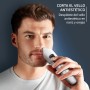 Rowenta Trim & Style 8 in 1, multiaccesorios para hombre, cuchillas de acero inoxidable autoafilables, 6 peines fijos, accesorio