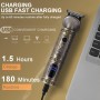 Surker Recortadora de Barba Afeitadora Electrica Hombre Cortapelos Hombre Maquina de Cortar Pelo Hombre Recortador para nariz