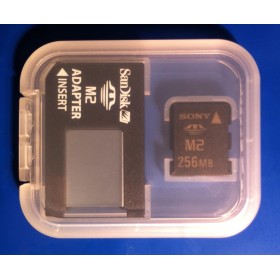 Sony 256 MB Memory Stick Micro(TM) - Tarjeta de memoria (256 MB, 15 MB/s)