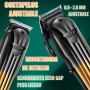 VGR 644 Cortapelos Profesional para Hombres, Recortadora de Barba Inalámbrica & Afeitadora Eléctrica, Kit de Corte de Cabello