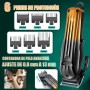 VGR 644 Cortapelos Profesional para Hombres, Recortadora de Barba Inalámbrica & Afeitadora Eléctrica, Kit de Corte de Cabello