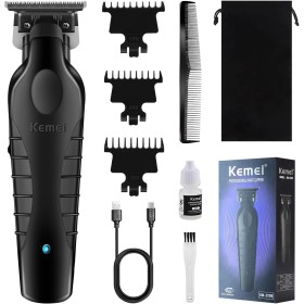 KEMEI 2299 Trimmer, Inalámbrico Maquina de Cortar Pelo Hombre, Cortadora de Pelo Profesional, Recortadoras de Barba Eléctricas,