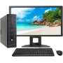 HP EliteDesk 800 G1 - Ordenador de sobremesa + TFT 23'' (Intel Core i5-4570, 3.2 GHz, 16GB de RAM, Disco SSD 240GB + 500GB HDD,