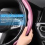CGEAMDY Coche Segmentado Fibra Carbón Transpirable Antideslizante Protección, Cubre Volante Segmentado, Cubierta Volante del
