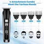 Vexloria Tondeuse Recortadora de Barba Hombre, Afeitadora Electrica Cortapelos Hombre Maquina de Cortar Pelo Hombre Recortador