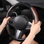 CGEAMDY Coche Segmentado Fibra Carbón Transpirable Antideslizante Protección, Cubre Volante Segmentado, Cubierta Volante del