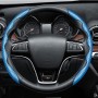 CGEAMDY Coche Segmentado Fibra Carbón Transpirable Antideslizante Protección, Cubre Volante Segmentado, Cubierta Volante del
