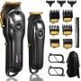 SUPRENT Cortapelos Profesional para Hombre - Kit de corte de pelo y cortapelos en T Zero Gap - Conjunto de cortapelos de