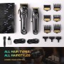 SUPRENT Cortapelos Profesional para Hombre - Kit de corte de pelo y cortapelos en T Zero Gap - Conjunto de cortapelos de