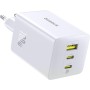 Baseus Enerfill Cargador USB C 100W, 3 Puertos USB C, PD con PPS, GAN Cargador Rápido Compatible con MacBook Pro/Air, iPad Pro,