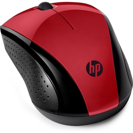 HP 220 - Ratón Inalámbrico (1600 PPP, 2 Botones y una Rueda de Desplazamiento, Tecnología LED Azul, Batería 15 Meses Duración,