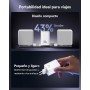 Baseus Enerfill Cargador USB C 100W, 3 Puertos USB C, PD con PPS, GAN Cargador Rápido Compatible con MacBook Pro/Air, iPad Pro,
