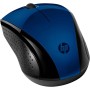 HP 220 - Ratón Inalámbrico (1600 PPP, 2 Botones y una Rueda de Desplazamiento, Tecnología LED Azul, Batería 15 Meses Duración,