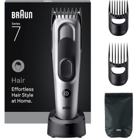 Braun Cortapelos Series 7 HC7590, Máquina De Cortar Pelo Para Hombre, +5 Accesorios De Styling, Lámina De Corte Ultra Afilada,