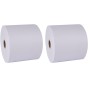 APLI 13320 - Pack de 8 Rollos de Papel Térmico de 80 X 80 X 12 Mm - Papel para Tickets de Datáfonos, Cajas Registradoras y Tpv -