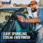 Airlab Toalla Secado Coche Extra Grande 90x60cm XXL, Bayetas Microfibra Super Absorbente 650GSM, Balletas para Vehículos Coches